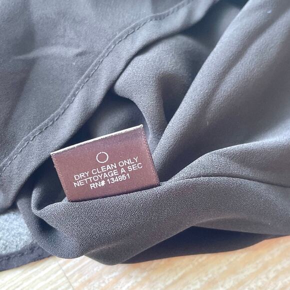 WAYF Floral Mini Skater Dress |‎ Black Size Small - Picture 5 of 9